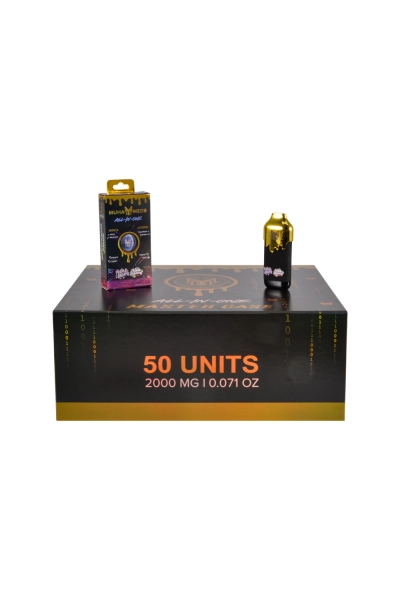 Muha Meds Gen 3 Dual Chamber 2g Empty Disposable Large Screen 01