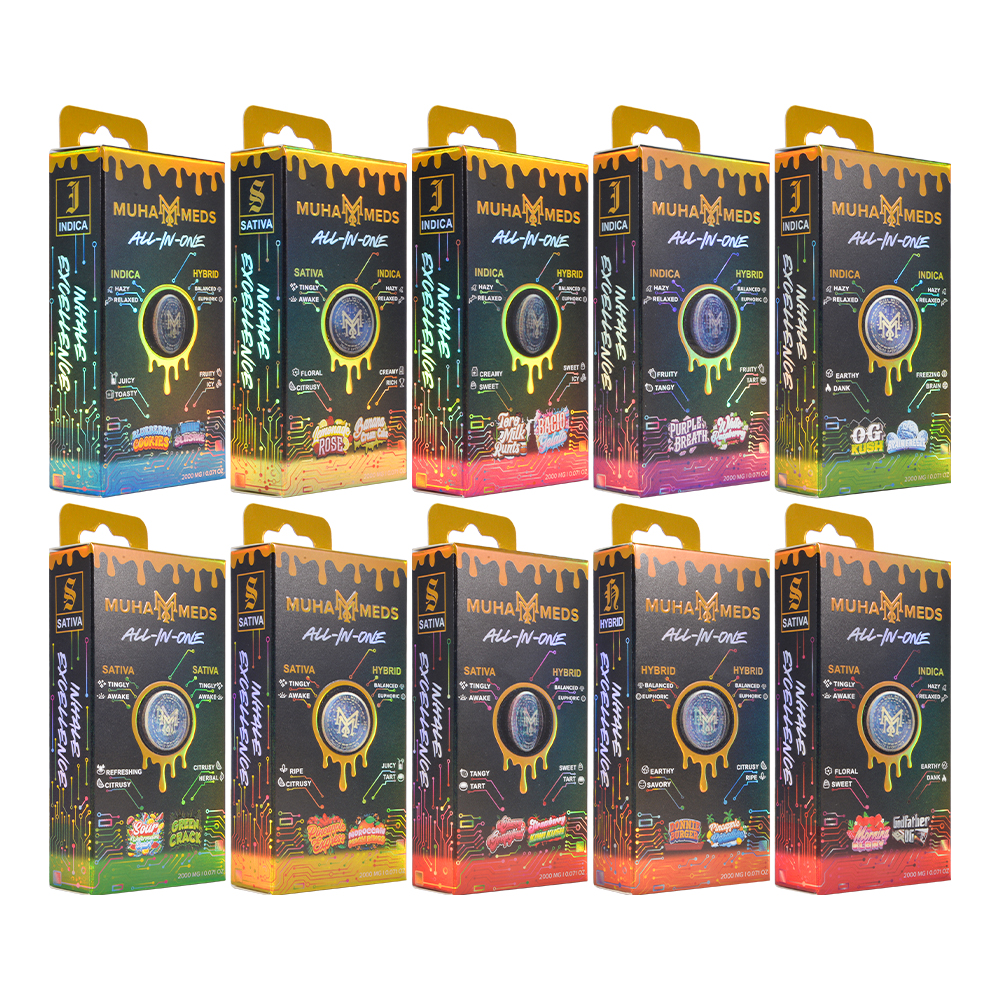 Muha Meds Gen 3 Dual Chamber 2g Empty Disposable Large Screen