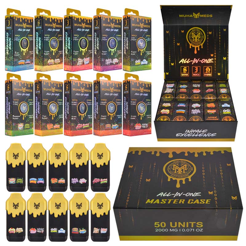 USA Muhas Gen 3rd 2g Dual Chamber Disposable Vape 