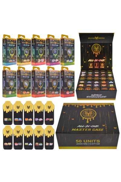 USA Muhas Gen 3rd 2g Dual Chamber Disposable Vape  01