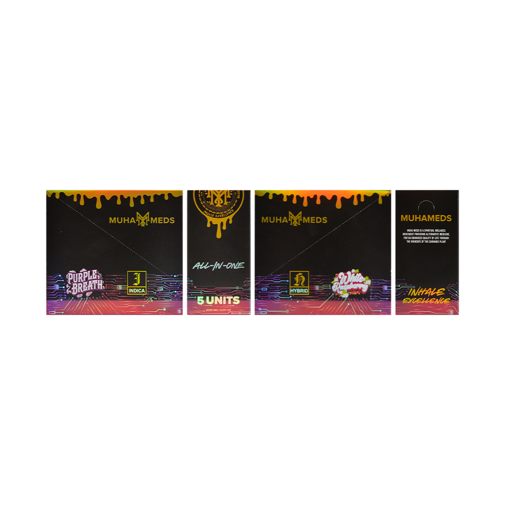 USA Muhas Gen 3rd 2g Dual Chamber Disposable Vape 