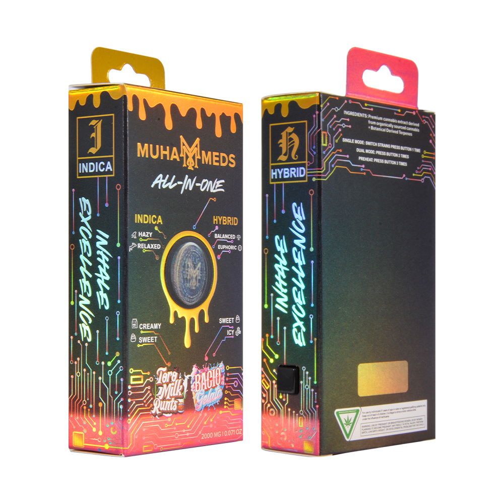 USA Muhas Gen 3rd 2g Dual Chamber Disposable Vape 