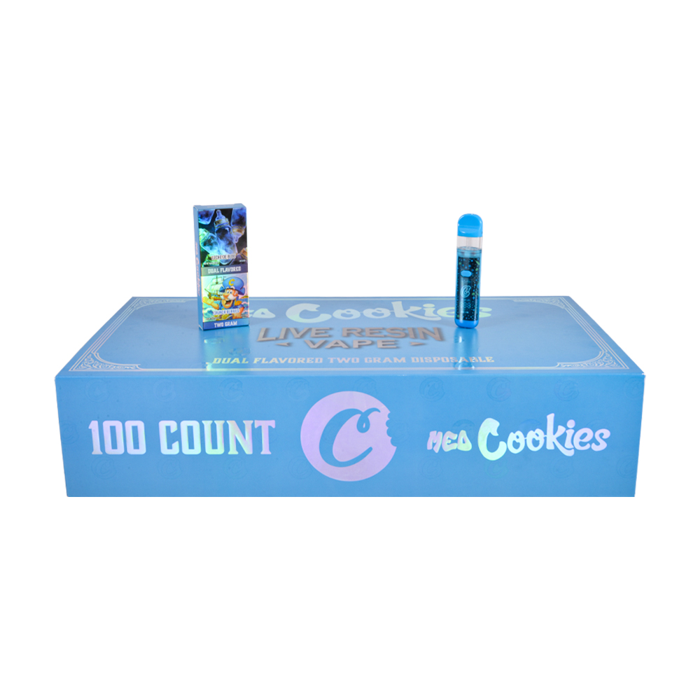 LED Med Cookies 2g Dual Chamber Empty Disposable Vape