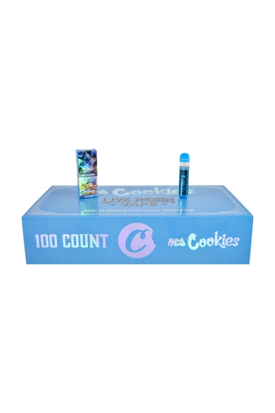 LED Med Cookies 2g Dual Chamber Empty Disposable Vape 01