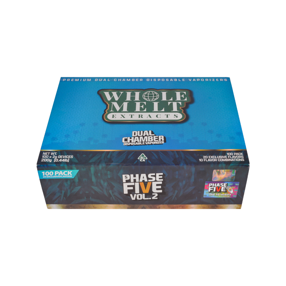 New 2g Whole Melt Phase Five VOL 2 Dual Chamber Disposable