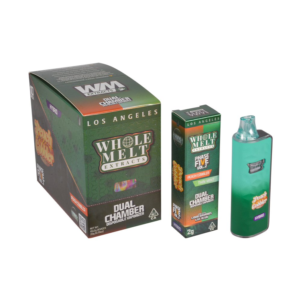 USA 2g Whole Melt Extracts Phase Five VOL 2 Empty Disposable Vape 