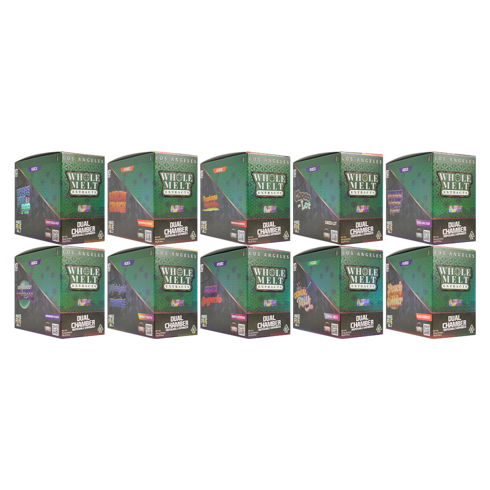 USA 2g Whole Melt Extracts Phase Five VOL 2 Empty Disposable Vape 