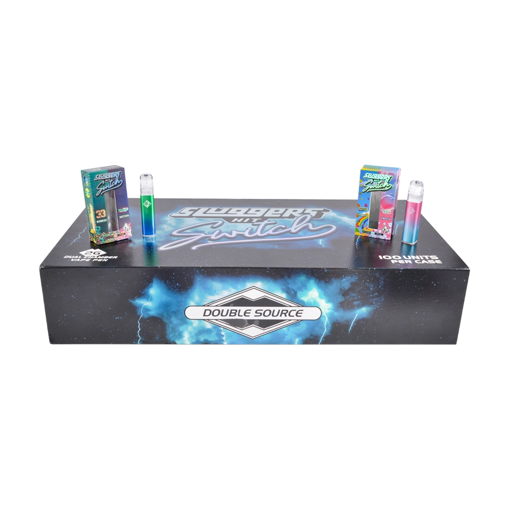 How Sluggers 1g+1g Switching Works: 5-Click Power, 1-Click Flavor Swap, 2-Click Dual Mode