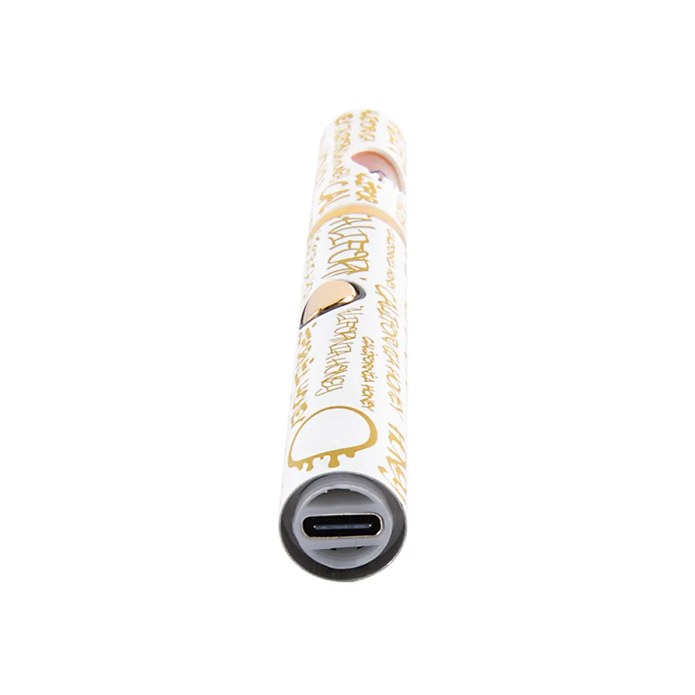 New Full Glass White California Honey Vape 1 Gram