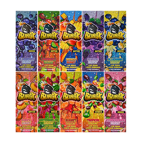 burst disposable