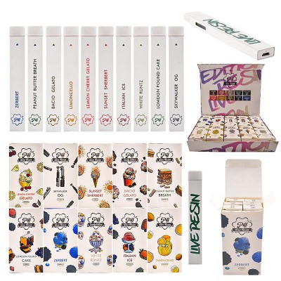 White Piff Bar Disposable  Vape 1g 01