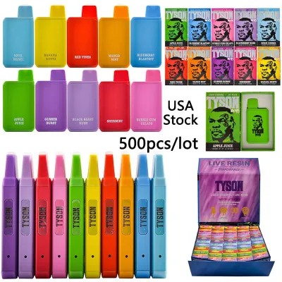 500pcs/lot USA Stock Tyson Disposable Vape 1g 01