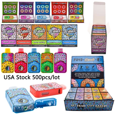500pcs/ lot USA Stock Fryd Donut Disposable Vape 2g 01