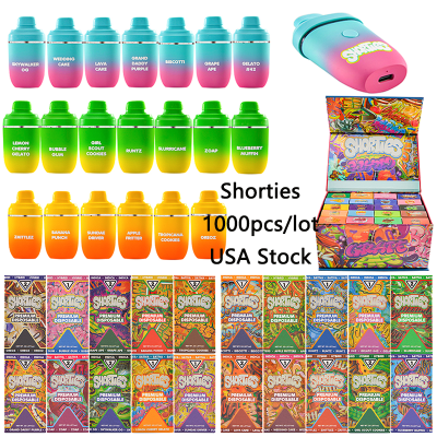 1000pcs/lot USA Stock Shorties Disposable Vape 2 Gram  01