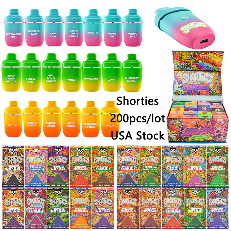 200pcs/lot shorties 2g