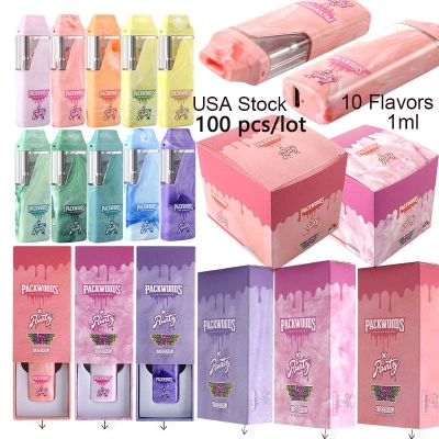 100pcs/lot USA Stock Marble Packwoods X Runtz Runty Disposable Vape 1000mg 01