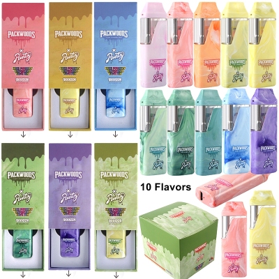 Packwoods X Runtz Runty Marble Paint 1g Disposable Vape Pen 01