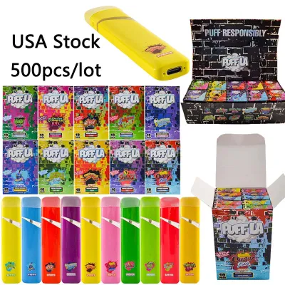500pcs/lot USA Stock Puff La Disposable Vape 2g Live Resin 01