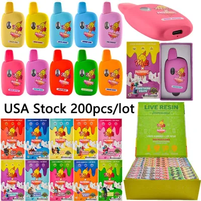 200pcs/lot USA Stock Melt X Packwoods Disposable Vape 1 Gram or 2 Gram 01