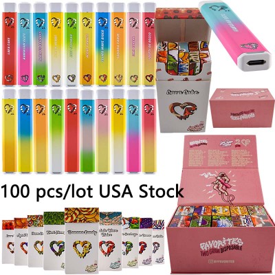 100pcs/lot USA Stock Favorite Disposable Vape 2 Gram  01