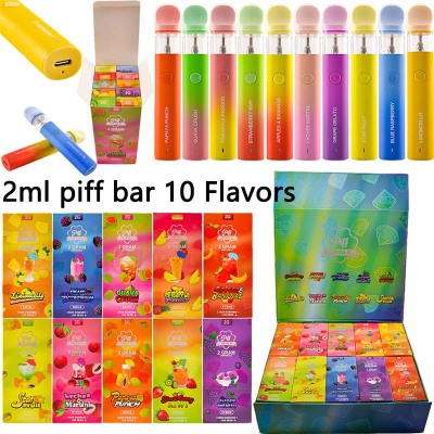 Piff bar Tropical XL Disposable Vape 2g Empty Wholesale 01