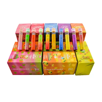 500pcs/lot USA Stock Piff bar Tropical XL Disposable Vape 2g Empty Wholesale 02
