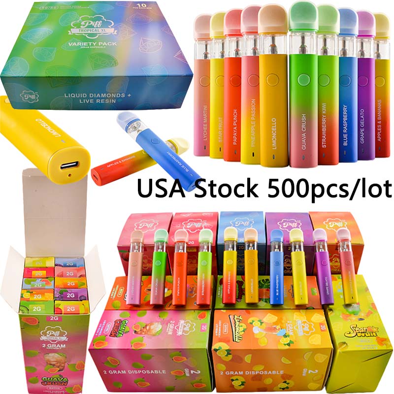 500pcs/lot piff bar tropical