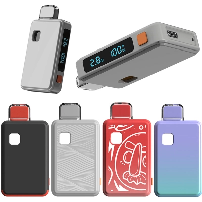 CLT09 Disposable Vape 2g LED Screen Display Empty Wholesale Customized Colors 02