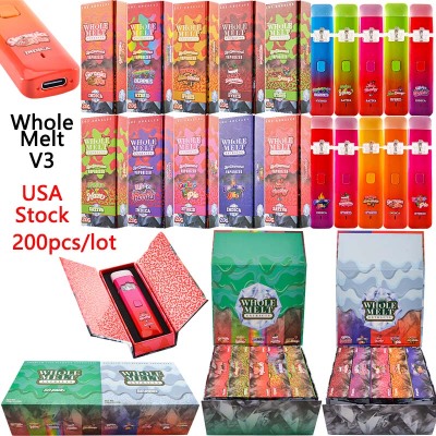 200pcs USA Stock Whole Melt V3 Disposable Vape 2g Empty Wholesale  01