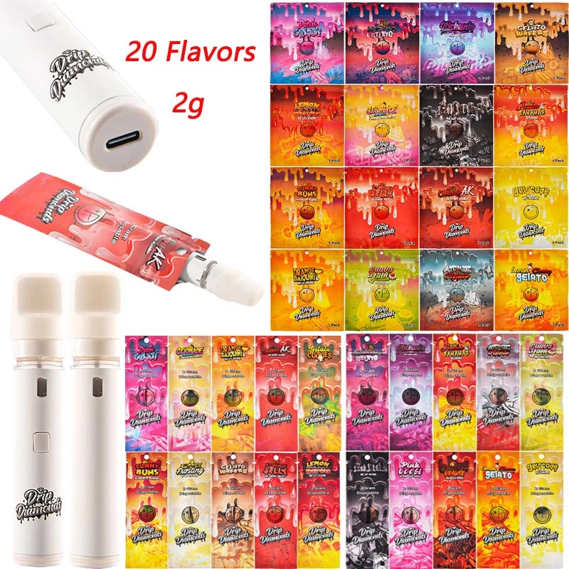 how to use drip diamonds disposable vape Strawberry Cookies Looper Limited Edition Diamond Live Badder THC-P Disposable  Vape 2G