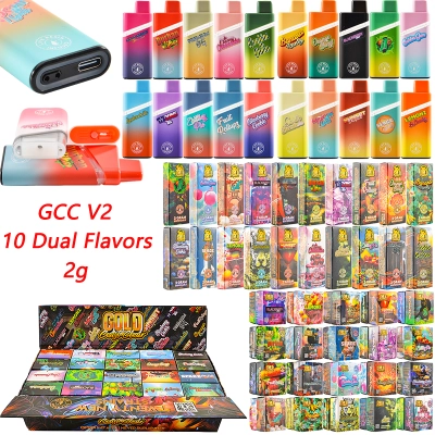 GCC Gold Coast Clear V2 Disposable Vape 2g Wholesale Live Resin Liquid Diamond 01