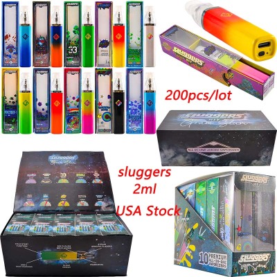 2g 200pcs/lot USA Stock Sluggers Hit Disposable Vape 10 Flavors 01