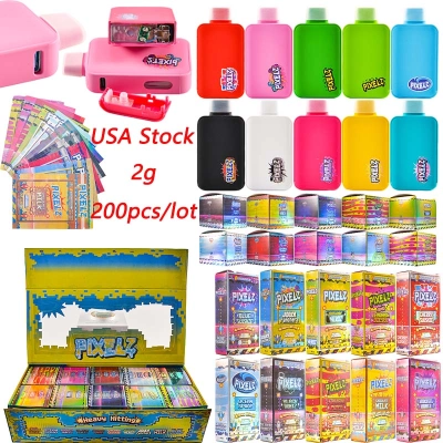 200pcs USA Stock Pixelz Disposable Vape 2g 10 Flavors  01