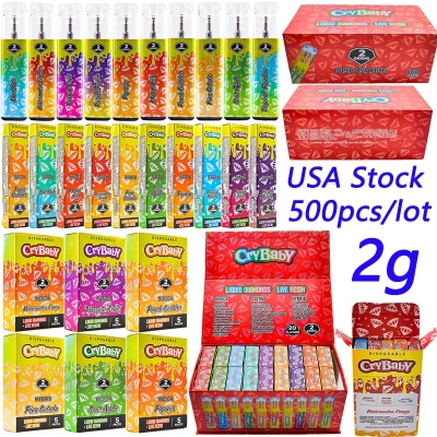 500pcs USA Stock Cry Baby 2g Empty Disposable Vape Wholesale 01