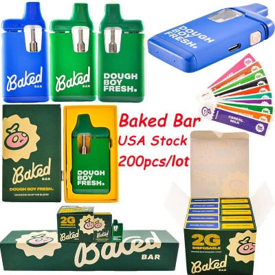 200pcs USA Stock Baked Bar Disposable Vape 2g Empty Wholesale 01