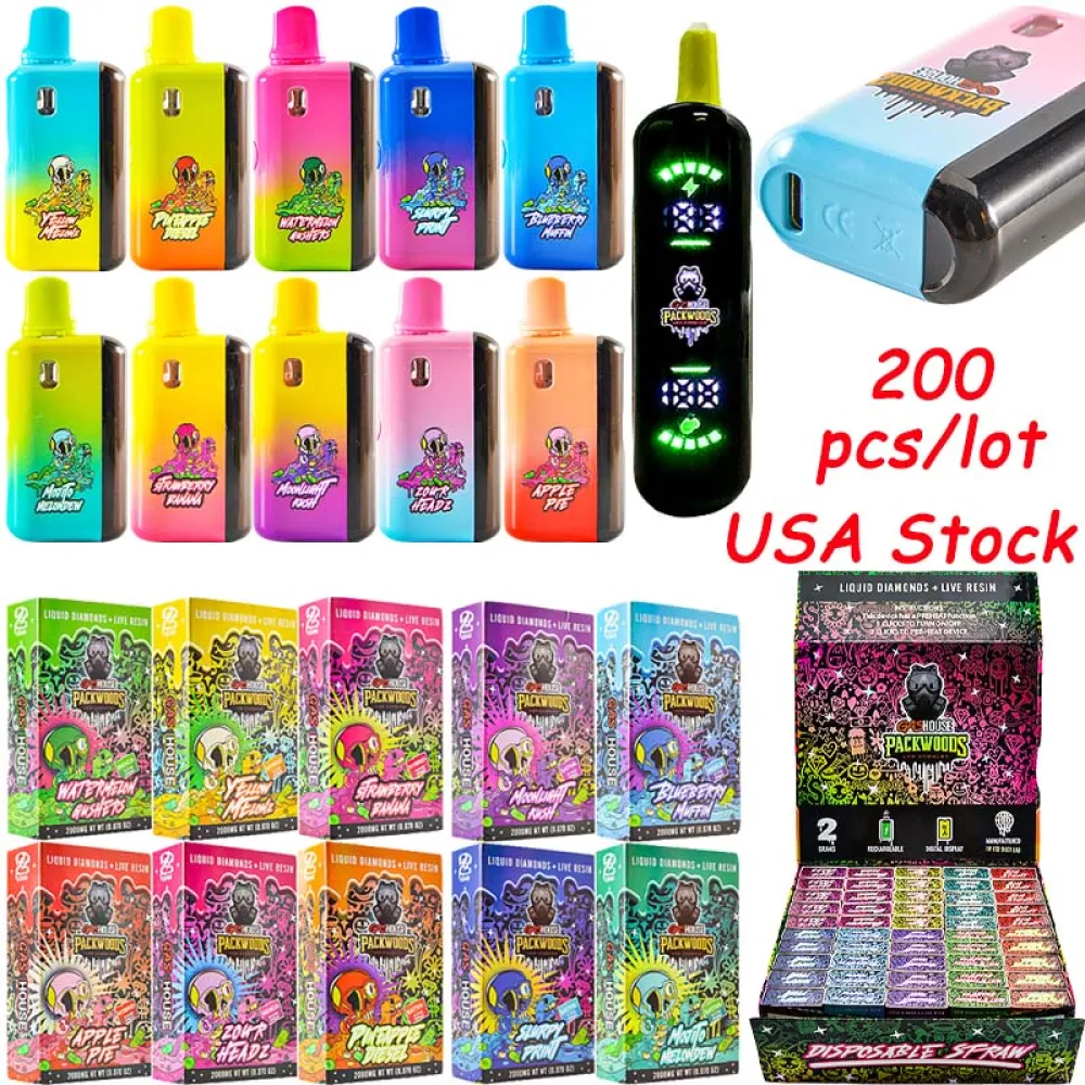 200pcs packwoods gas house 2g