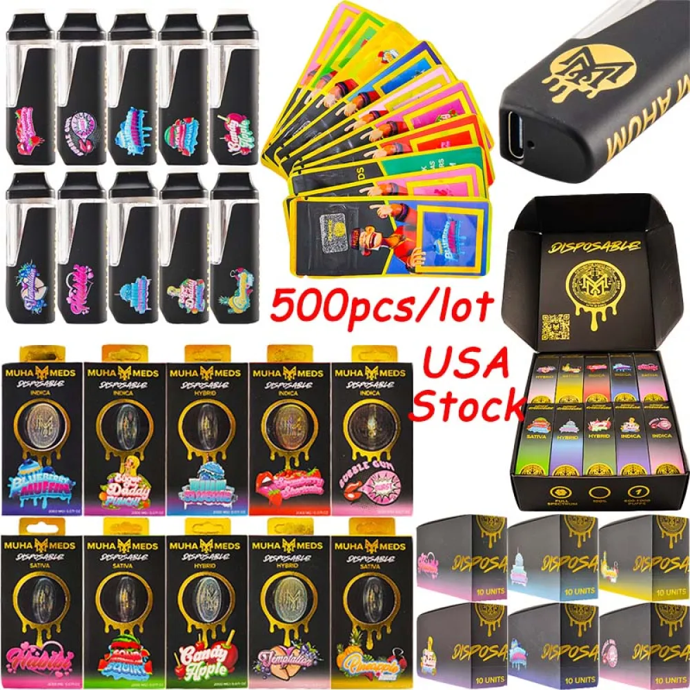 500pcs muha meds mavricks 2g