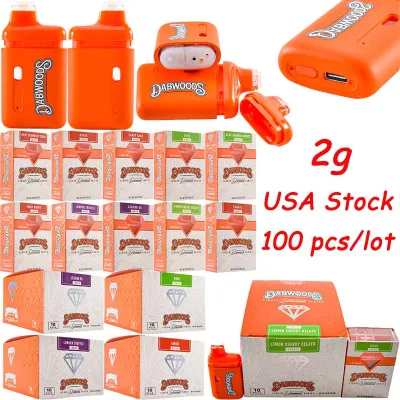 100pcs USA Stock Dabwoods Mavricks Disposable Vape 2g Wholesale Live Resin Liquid Diamond 01