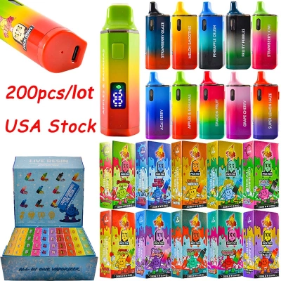 200pcs USA Stock Melt Packman Disposable Vape 2g with Digital LED Screen Display  01