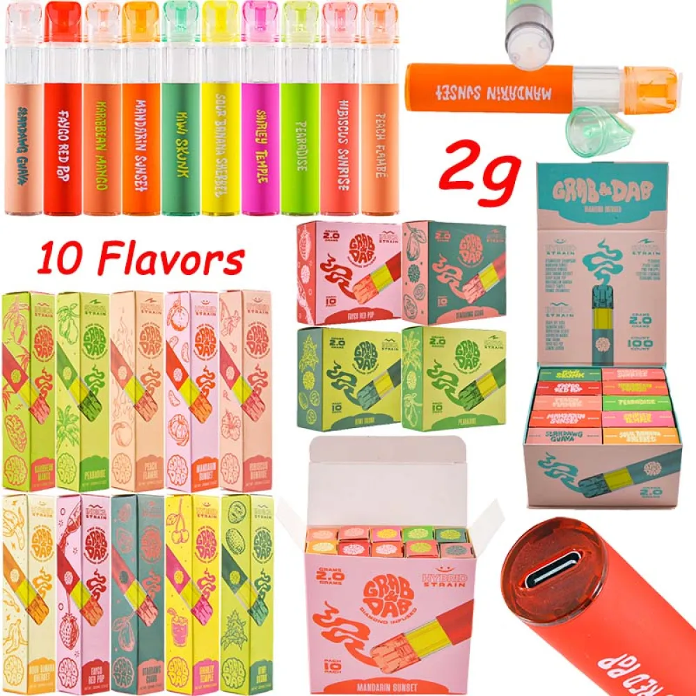 200pcs grab and dab 2g