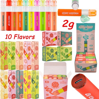 200pcs USA Stock Grab and Dab without Central Post Disposable Vape 2g 01