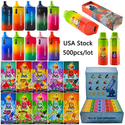 500pcs USA Stock Melt Packman Disposable Vape 2g with Digital LED Screen Display  01