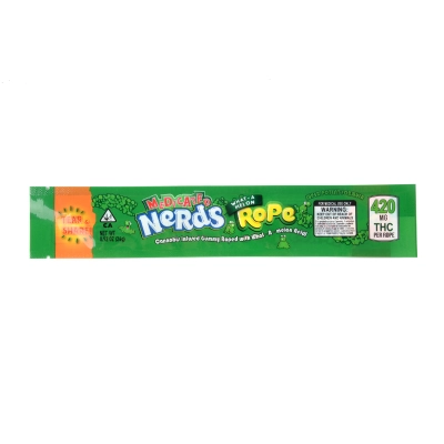 Medicated Nerds Rope Edibles Packaging Cannabis Bags 5 Flavors 400-500mg Capacity 02