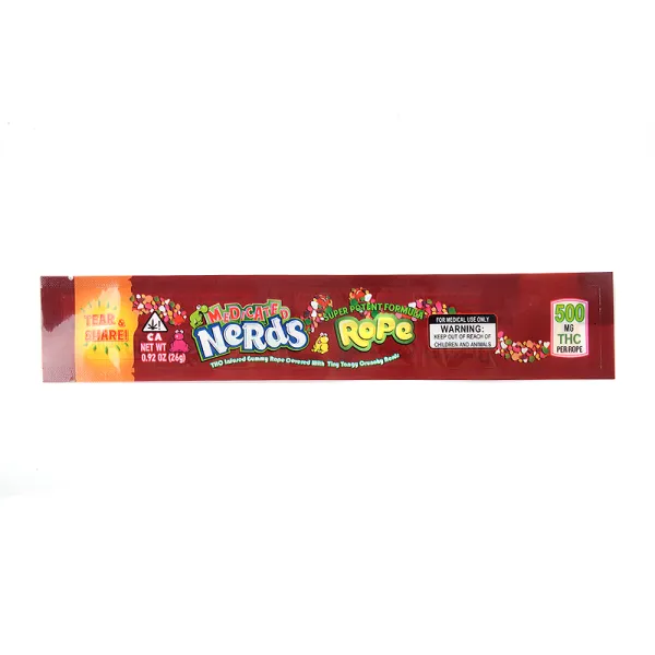medicated nerds rope edible