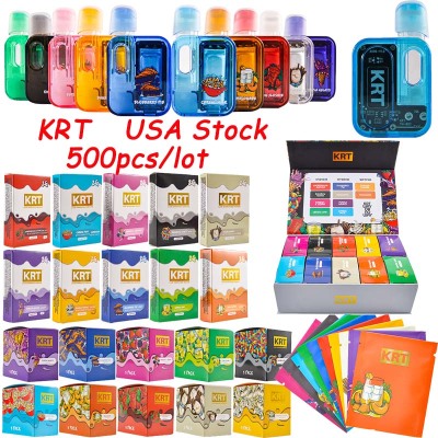 500pcs USA Stock KRT Disposable Vape without Central Post 2g 01