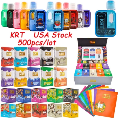 500pcs USA Stock KRT Disposable Vape without Central Post 2g 01