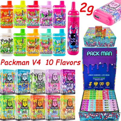 Packman V4 Disposable Vape 2 Gram with Digital Screen Display 01