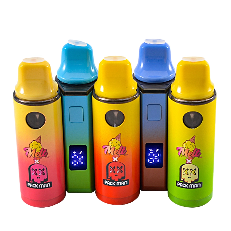 melt packman disposable vape pens 1g Flavor:Pink Squares Watts_1-40W Lost Mary Banana Raspberry