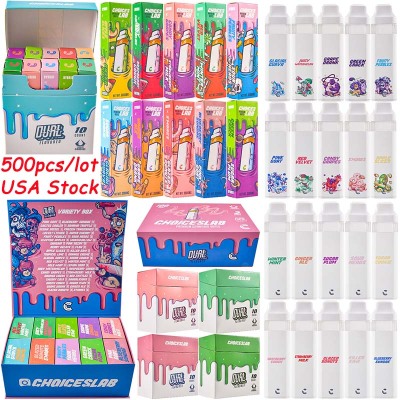 500pcs USA Stock Choices Lab 2g Dual Chamber Disposable Vape  01