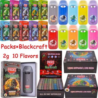 Packs × Blackcraft 2g Disposable Vape 01